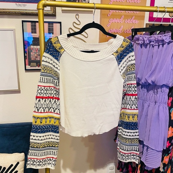 Free People Boho Fairground Thermal Top - Picture 5 of 12